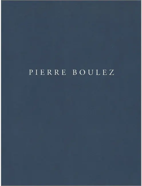 Pensieri per Pierre Boulez